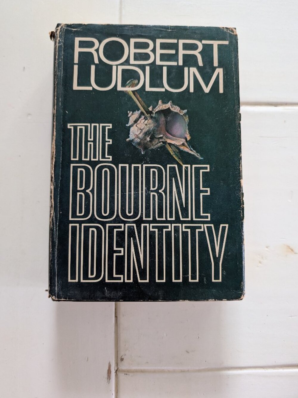 1980 Robert Ludlum The Bourne Identity HC DJ Book Club 1st Ed Collectible